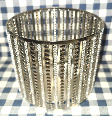 #ad NEW Bling Gems 3 Wick Candle Holder Bath amp; Body Works