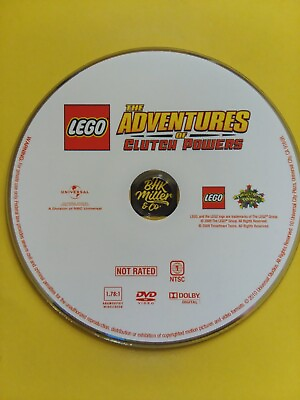 #ad #ad LEGO: The Adventures of Clutch Powers DVD DISC SHOWN ONLY