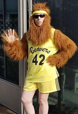 #ad Brandi Costume Collection Halloween Adult Ladies Beaver Basketball Player Women