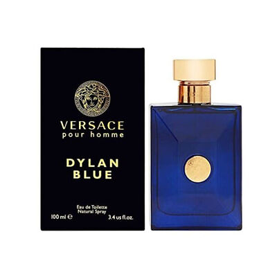 #ad USA Versace Dylan Blue pour homme cologne for men EDT 3.3 3.4 oz 100 ml Box