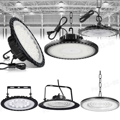 #ad 100W 800W UFO Led High Bay Light Factory Warehouse Commercial Led Shop Lights