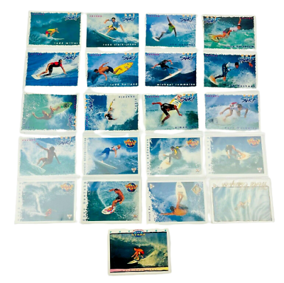 #ad 1994 Futera Hot Surf Cards Surfing Trading Cards Bundle RARE