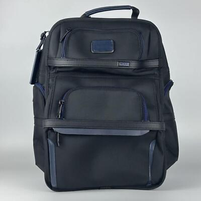 #ad Tumi Alpha 3 Brief Pack Backpack Shoulder Bag Blue Line Business Sports outlet
