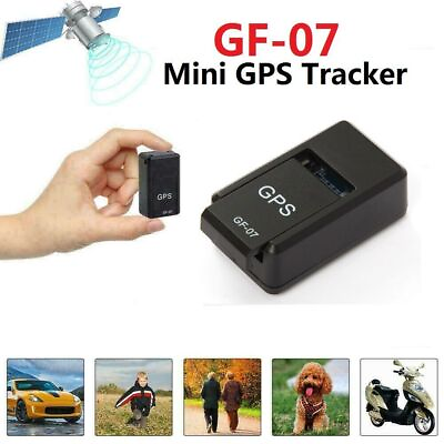 #ad GF 07 Mini Magnetic GPS Tracker Tracking Real Time Car Truck Vehicle Locator GSM