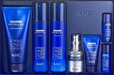 #ad AHC Premium Hydra B5 Soothing Toner Lotion Cream 6pcs Special Korea Cosmetic Set