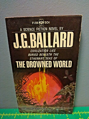 #ad The Drowned World J.G. Ballard Berkley Medallion PB 1966 SIGNED VG Rare