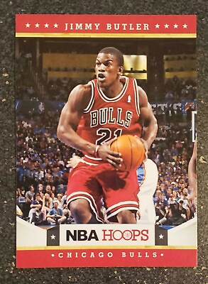 #ad 2012 13 Panini Hoops #249 Jimmy Butler Rookie RC Miami Heat NM or better