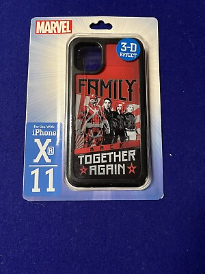 #ad Disney Parks Marvel Black Widow FAMILY BACK TOGETHER AGAIN iPhone Case XR 11
