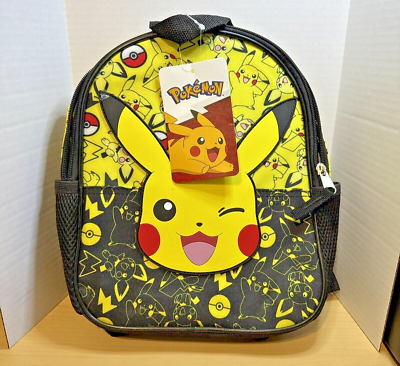#ad Pokemon Bioworld Pikachu Backpack Brand New With Tags.
