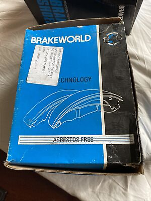#ad Brake World Brake Shoes BW1203 Nissan New Old Stock