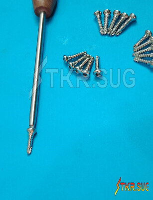 #ad Cortical Screws 4.5mm Self Tapping Different Length 555 Pcs Orthopedic Full Set