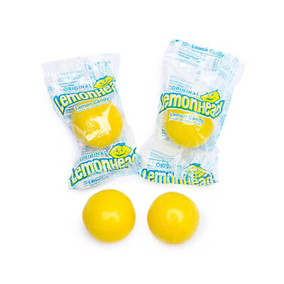 #ad LEMONHEADS Ferrara Pan Lemon Flavored Hard Candy Wrapped 10lb BEST PRICE