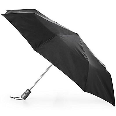 #ad totes Titan Automatic Open Close Windproof amp; Water Resistant Foldable Umbrella