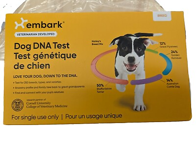 #ad Dog DNA Test Breed Identification Kit April 24 FREE Shipping