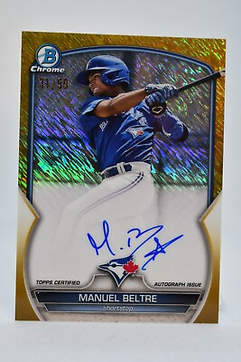 #ad 2023 BOWMAN CHROME AUTOGRAPHS YOU PICK FROM LIST