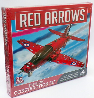 #ad The Gift Box Company Kit GBC0019 The Red Arrows 201 Piece Construction Set
