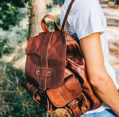 #ad Mahi Leather Backpack The Nomad