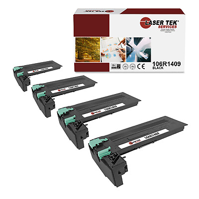 #ad 4Pk LTS 106R1409 Black Compatible for Xerox 4250 4260 Toner Cartridge
