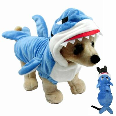#ad Halloween Costumes Funny Dog Cat Shark Costumes Christmas Cosplay Dress Pajamas