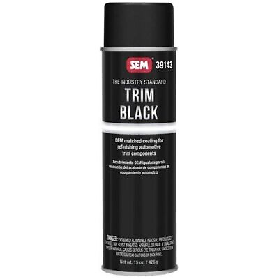 #ad Sem Paints Trim Black Model Number #SEM39143 No Primer Required