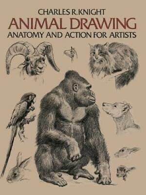 #ad Animal Drawing: Anatomy and Action for Artists Paperback GOOD