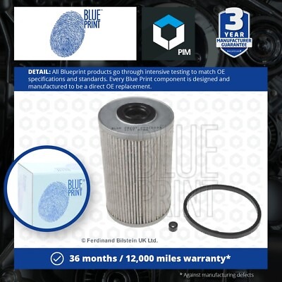 #ad 2x Fuel Filters fits OPEL MOVANO B 2.3D 2010 on Blue Print 0818026 095507641