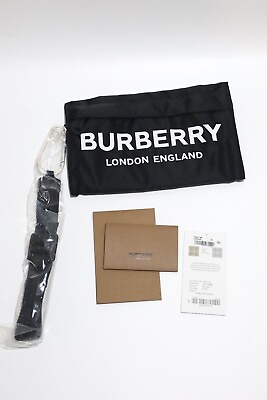 #ad BRAND NEW Burberry Wristlet Pouch Clutch with Carabiner