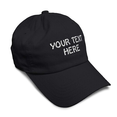 #ad Custom Embroidered Hat Personalized Monogram Cap Custom Logo Design