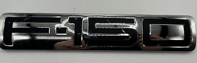 #ad Ford OEM F 150 F150 Chrome Fender Tailgate Emblem Badge Logo Name 4L34 16B114 AB