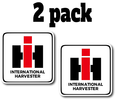 #ad Harvester International Decal Tractor Sticker INTERNATIONAL HARVESTER Truck 2 P