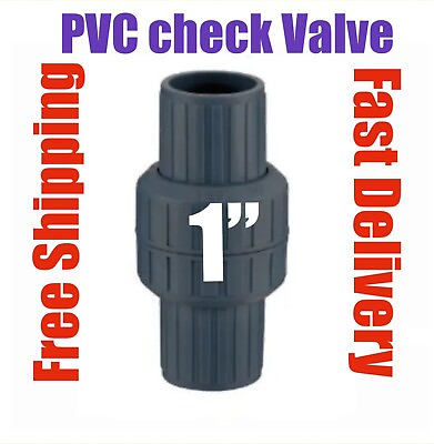 #ad PVC Check valve 1” LD