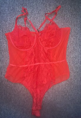 #ad Womens Lingerie Size 2XL Red Summer