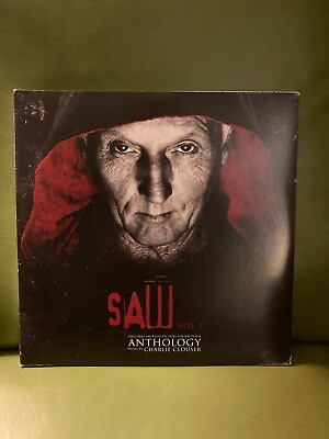 #ad Saw Anthology Vol. 2 Soundtrack by Charlie Clouser LP Vinyl Halloween Record EX