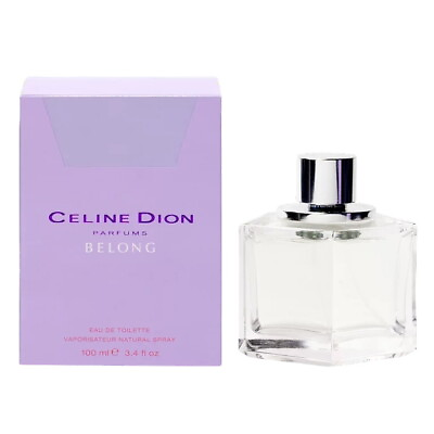 #ad CELINE DION Parfums Belong Eau De Toilette Vaporisateur Spray 3.4 FL OZ