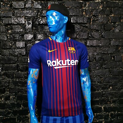 #ad Barcelona Barca Jersey Home shirt 2017 2018 Nike 847255 457 Trikot Mens Size S