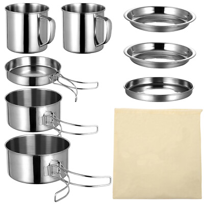 #ad Backpacking Gear on Foot Portable Cooking Stove Camping Cookware