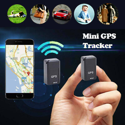 #ad GF07 Mini Magnetic GPS Tracker RealTime Remote Recording SOS Car Tracking Device