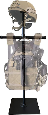 #ad Iron Tactical Gear Stand Plate Carrier Holder Stand Body Armor Stand Display Hol