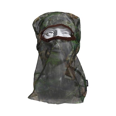 #ad Allen Vanish Head Net Mossy Oak Obsession Mesh Camouflage Face Mask