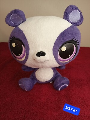 #ad littlest pet shop Panda L.P.S. Purple amp;White 9quot; Inc