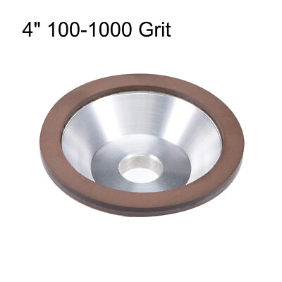 #ad 4 Inch Cup Diamond Grinding Wheel 100 1000 Grit Cutter for Carbide Metal Tool