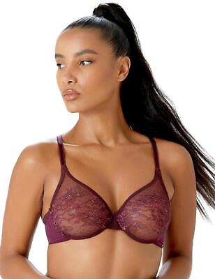 #ad Gossard Glossies Lace Bra Underwired Sheer Delicate Womens Lingerie 13001