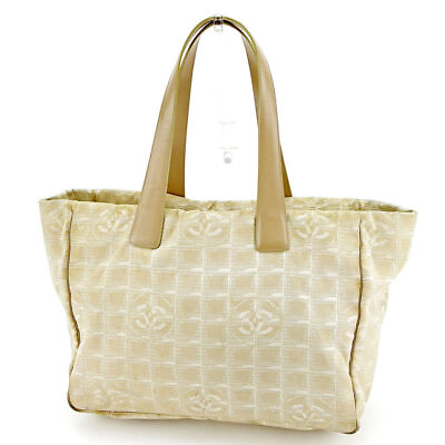 #ad Chanel Tote Bag Brand Shoulder Outlet Summer Item Beige