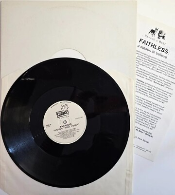 #ad Faithless – Bring My Family Back 12quot; vinyl record Promo 1998 trance on Cheeky