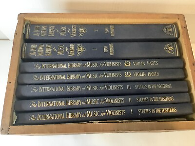 #ad Antique Violinists 1928 Box 7 Vol. The International Library of Music