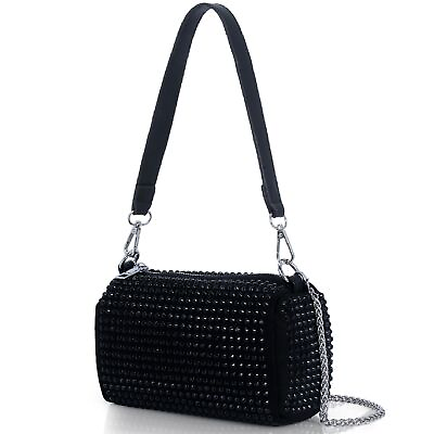 #ad DOSYSO Evening Clutch Handbags for Women trendy Girls Sparkling Chain Crossbody