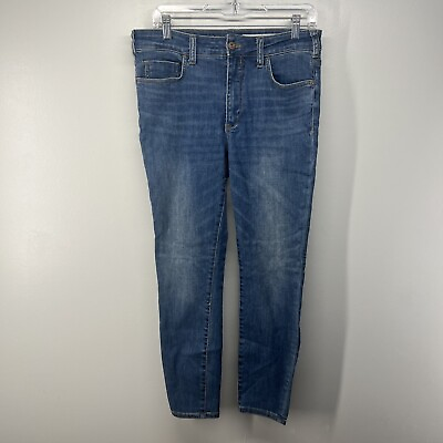 #ad Pilcro Jeans Womens 30 Blue High Rise Denim Legging Stretch Anthropologie Casual