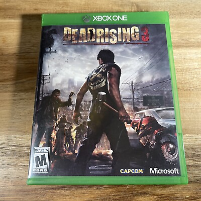 #ad Dead Rising 3 Microsoft Xbox One 2013 Very Good Condition Video Game