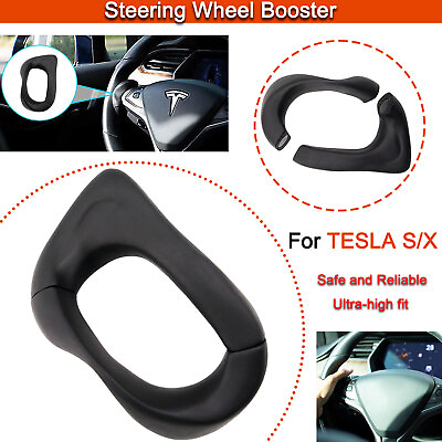 #ad For Tesla Model S X Steering Wheel Booster Weight Autopilot Counterweight Ring