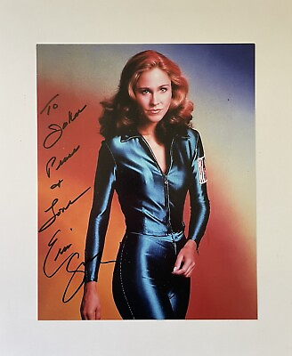 #ad Erin Gray Authentic Hand Signed 8x10 Photo Autograph Buck Rogers